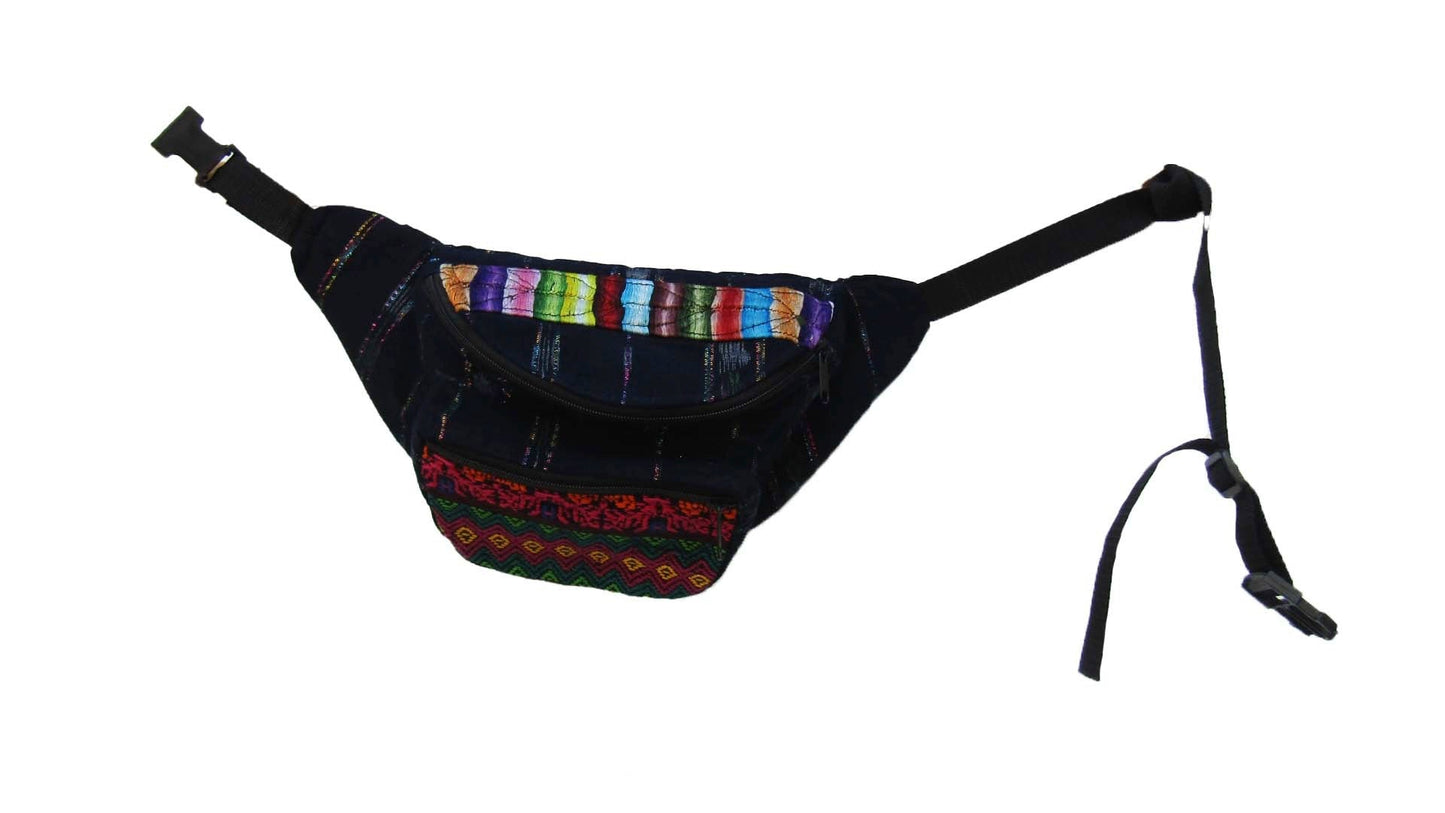 Trama Textiles - Upcycled Fanny Pack - Estilo Todos Santos