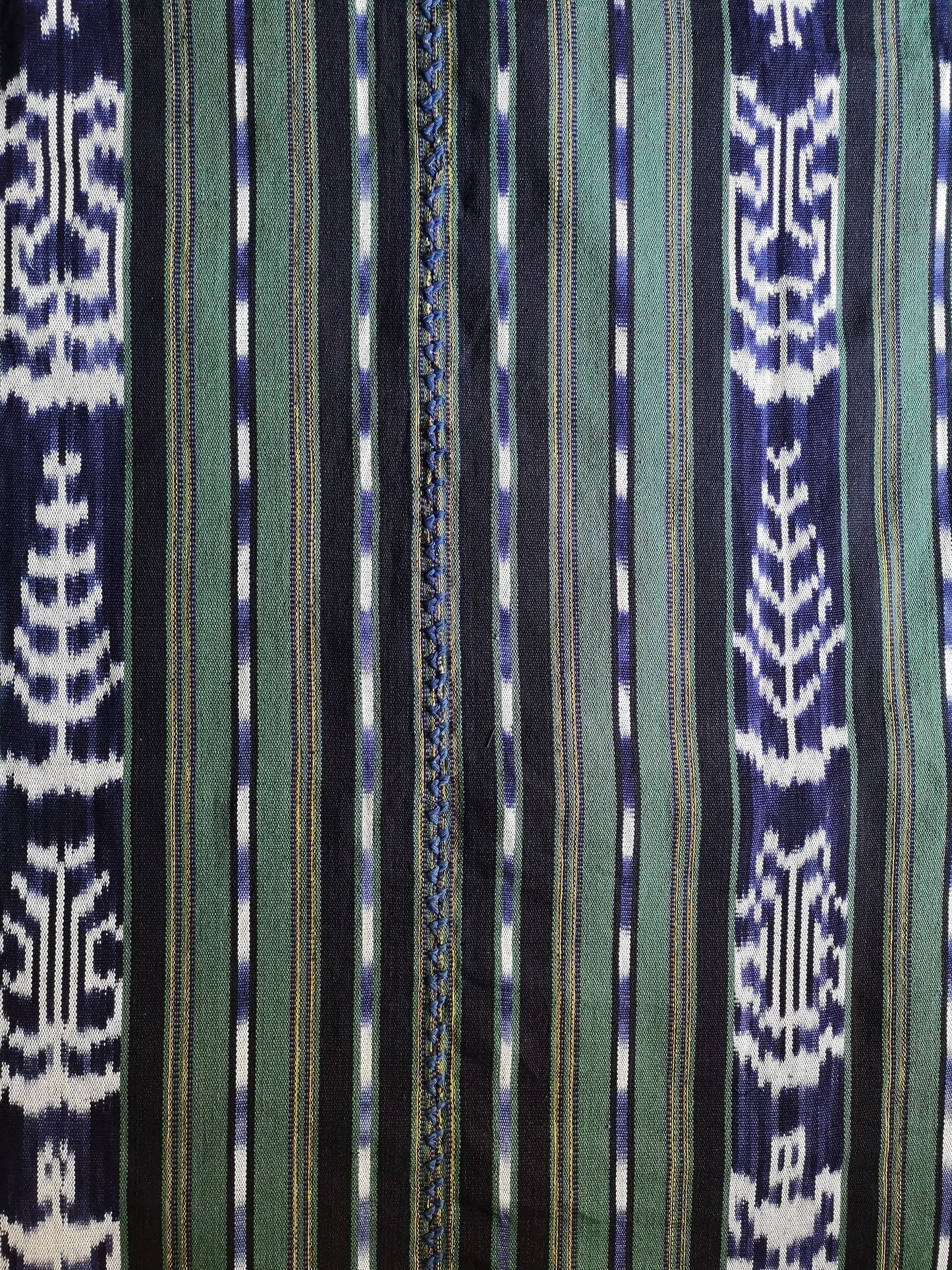 Handwoven Jaspe Bed cover – Naturally dyed, thick cotton from Sololá