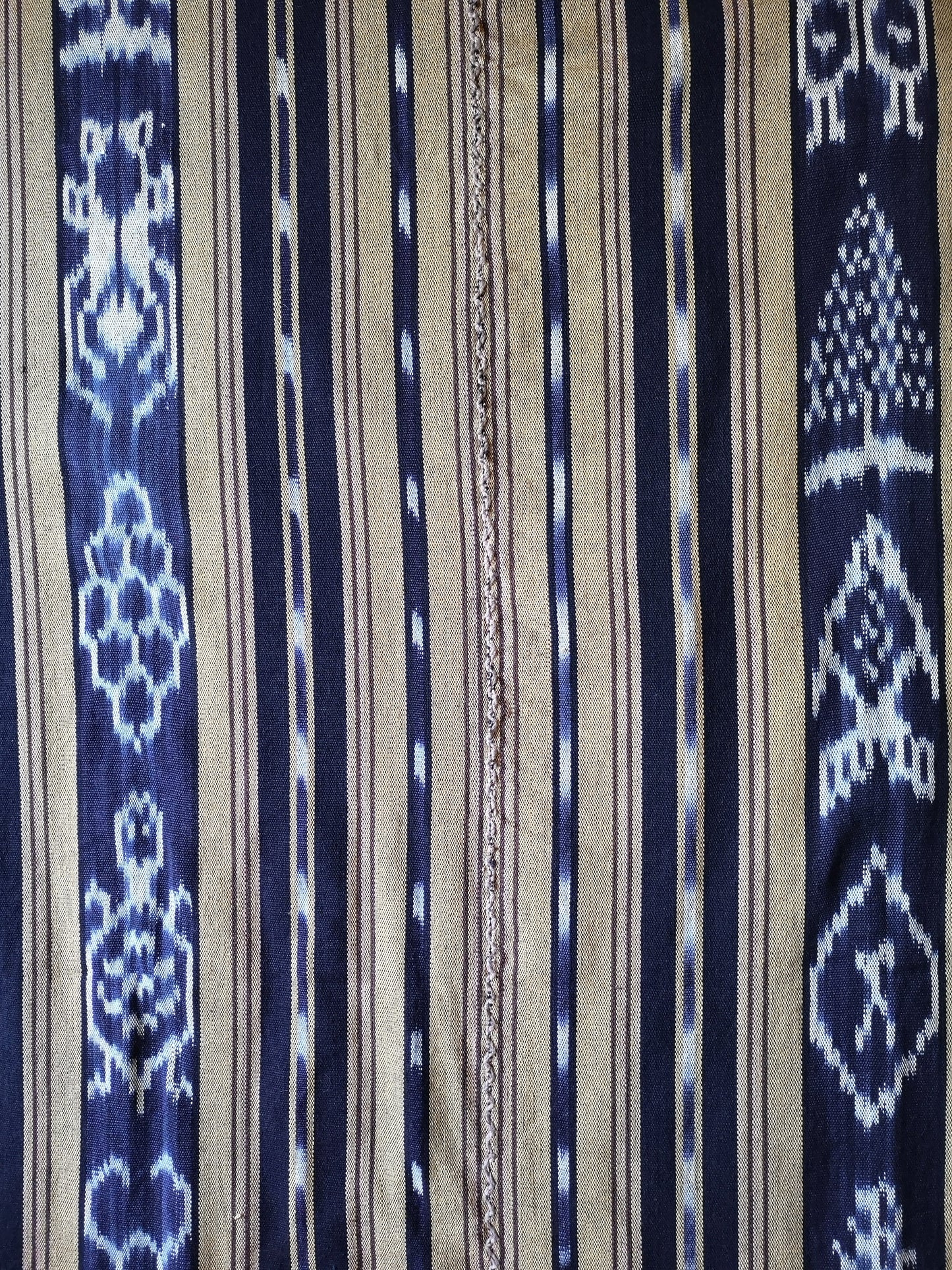 Handwoven Jaspe Bed cover – Naturally dyed, thick cotton from Sololá