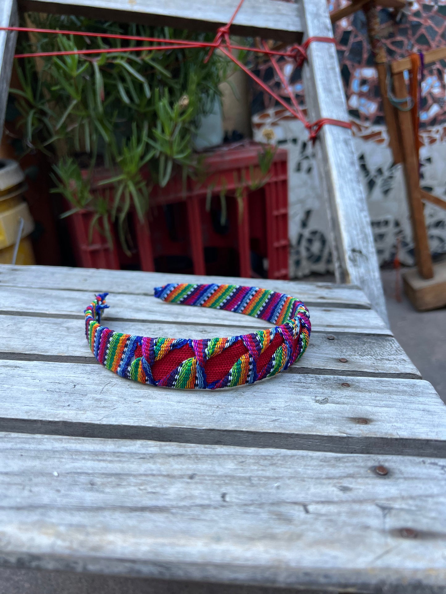 Fascia Maya tessuta a mano – Cotone multicolore e leggero di Sololá