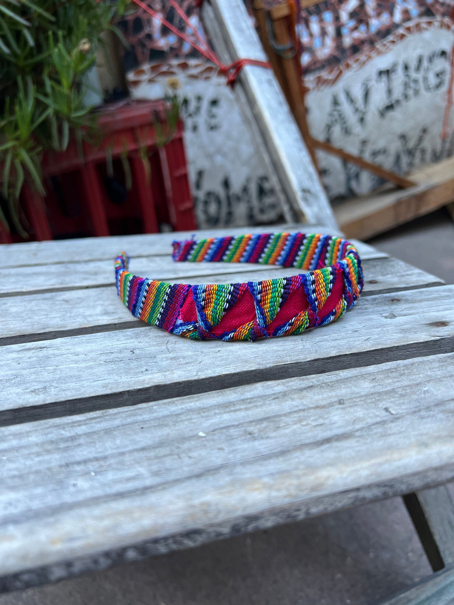 Fascia Maya tessuta a mano – Cotone multicolore e leggero di Sololá