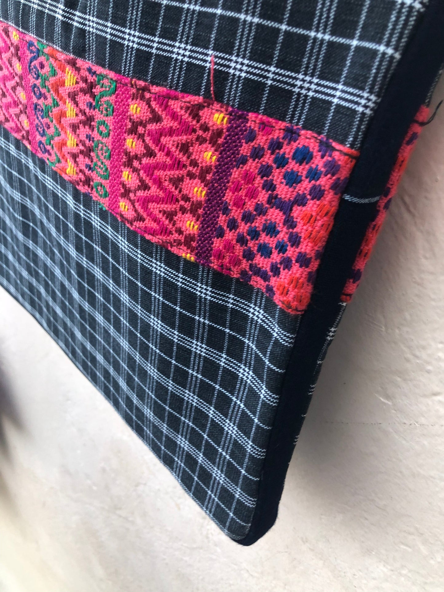 Handwoven Laptop & Tablet Sleeve – Unique Mayan Textile Design