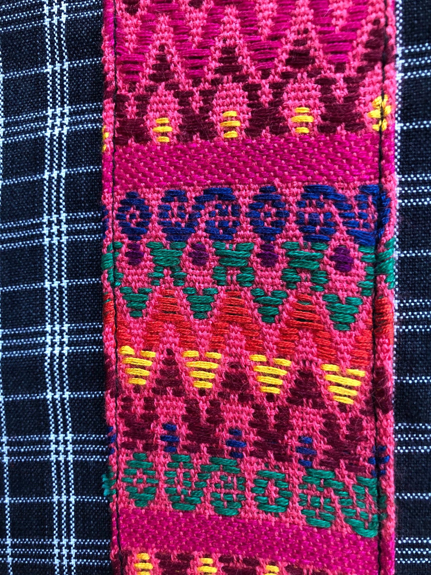 Handwoven Laptop & Tablet Sleeve – Unique Mayan Textile Design