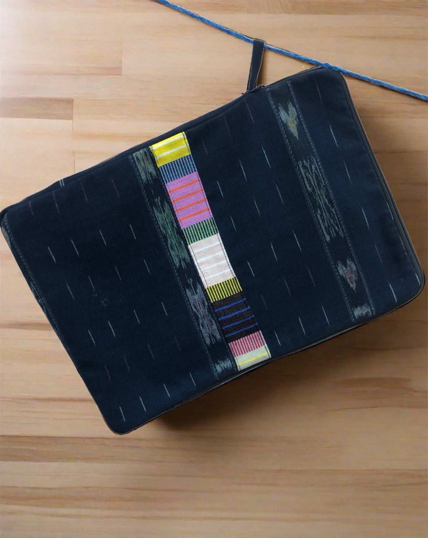 Handwoven Laptop & Tablet Sleeve – Unique Mayan Textile Design