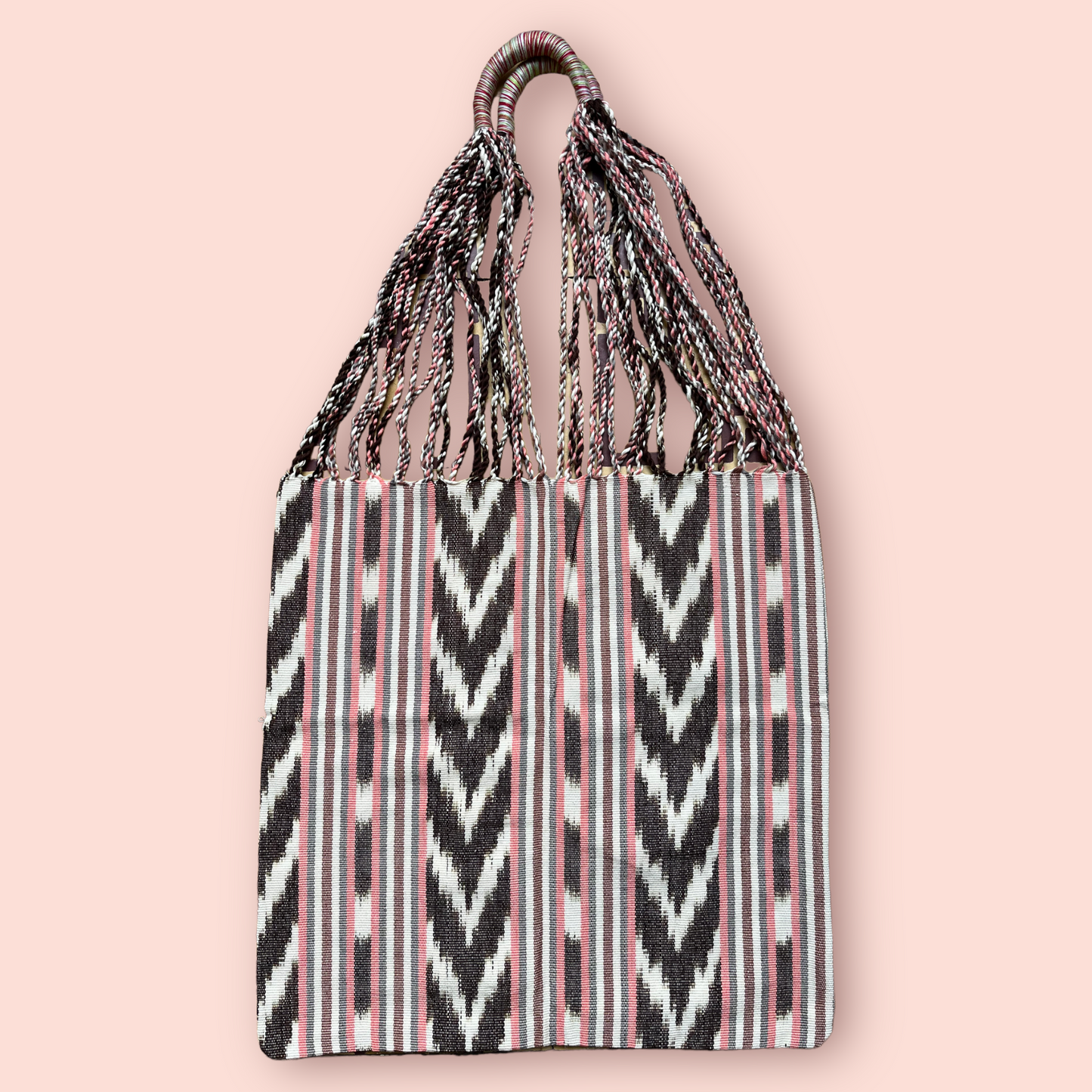 Borsa da mercato Jaspe intrecciata a mano: un elemento essenziale sostenibile ed elegante