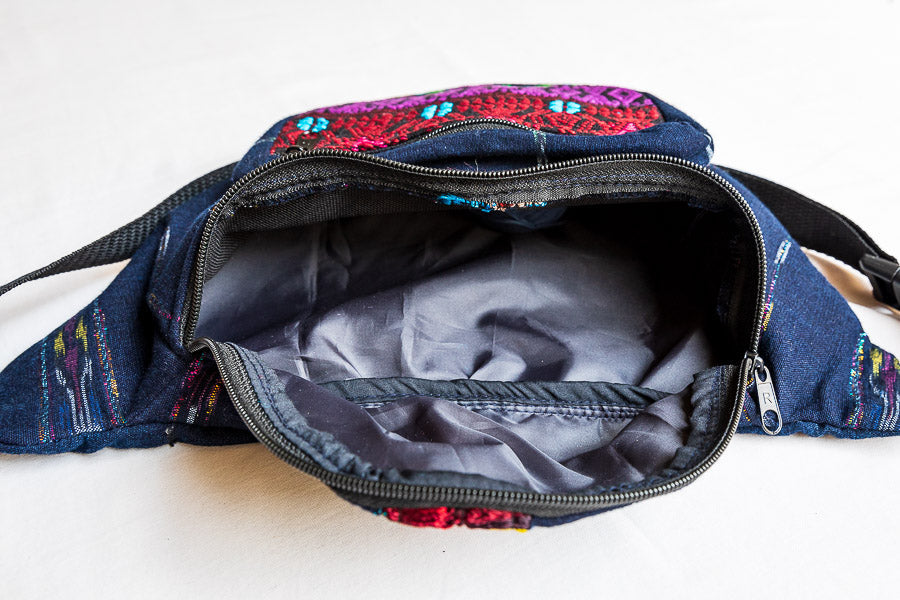 Marsupio Huipil riciclato: sportivo, elegante e sostenibile