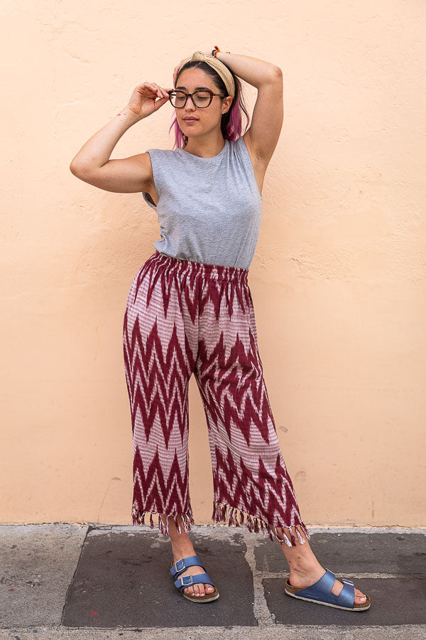 Pantaloni Jaspe tessuti a mano – Moda artigianale moderna dal Guatemala