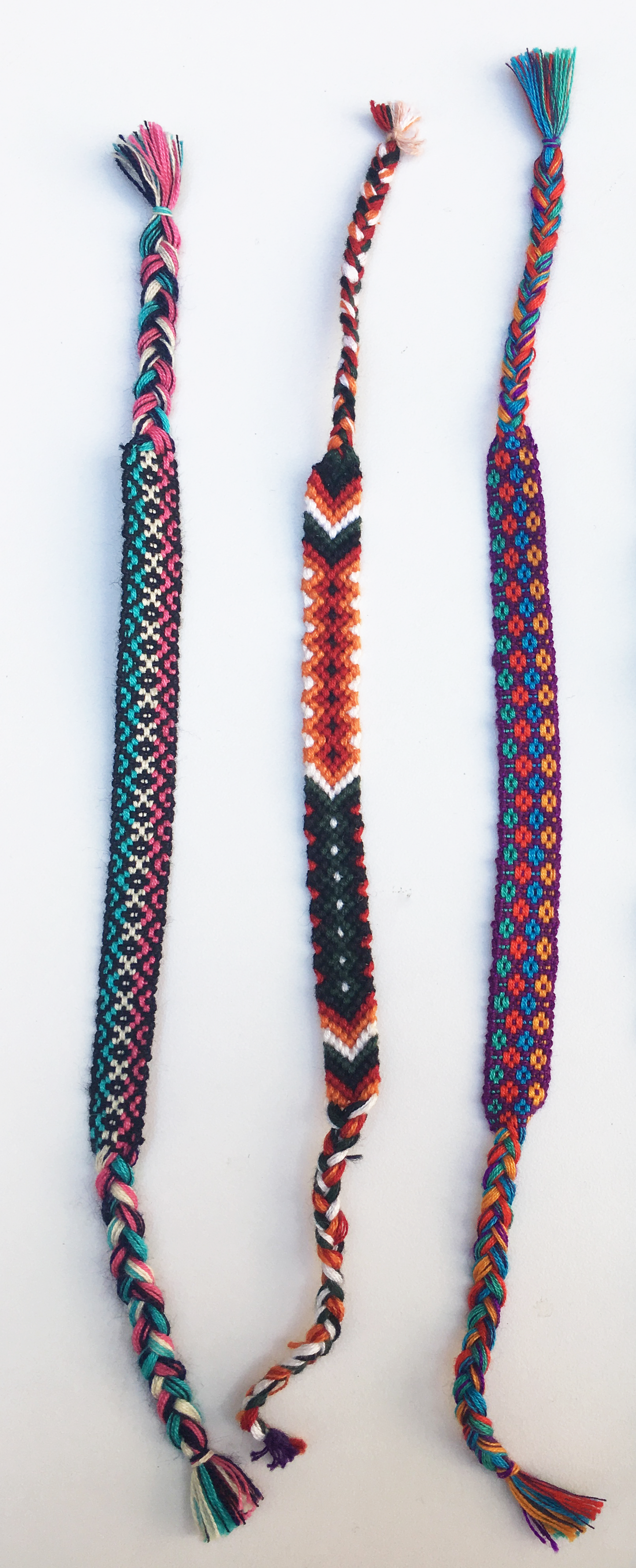 Braccialetti dell'amicizia Maya intrecciati a mano - Design artigianali unici