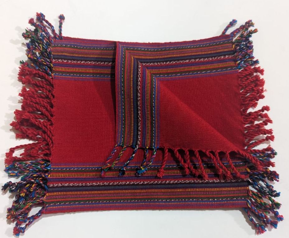 Handwoven Mayan Coasters – Set of 4
