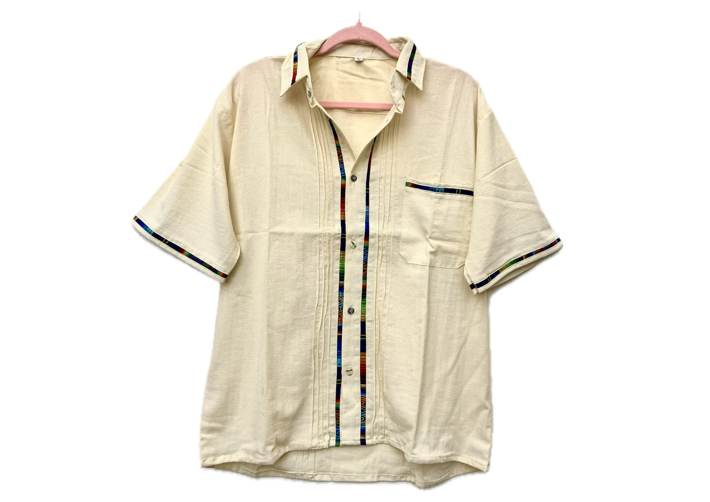 Camicia guatemalteca tessuta a mano: comoda e senza tempo