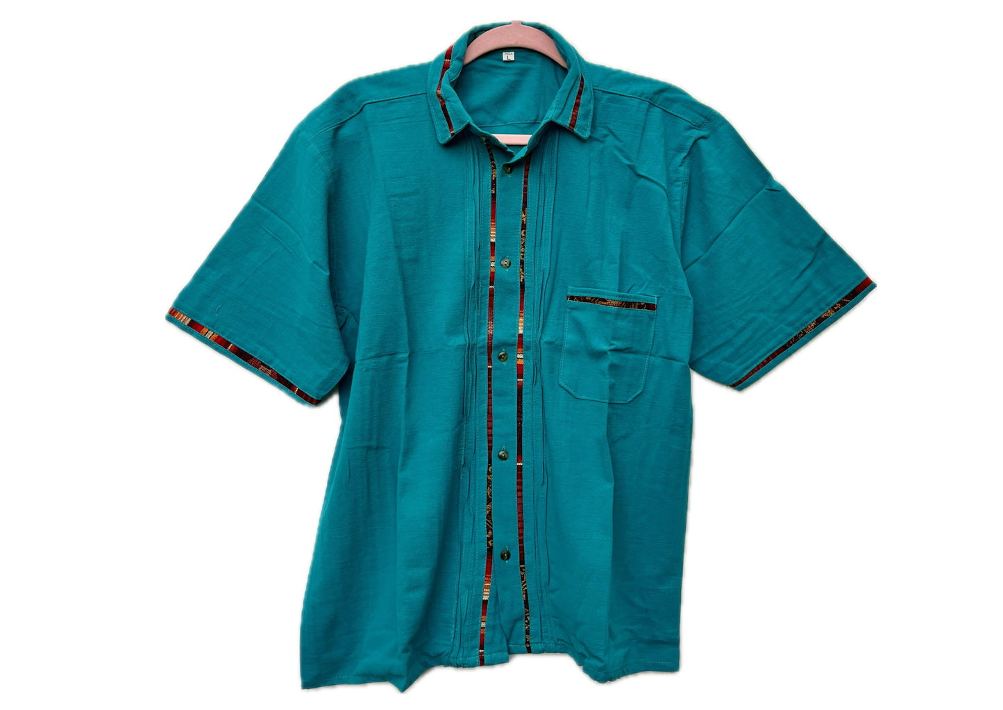 Camicia guatemalteca tessuta a mano: comoda e senza tempo