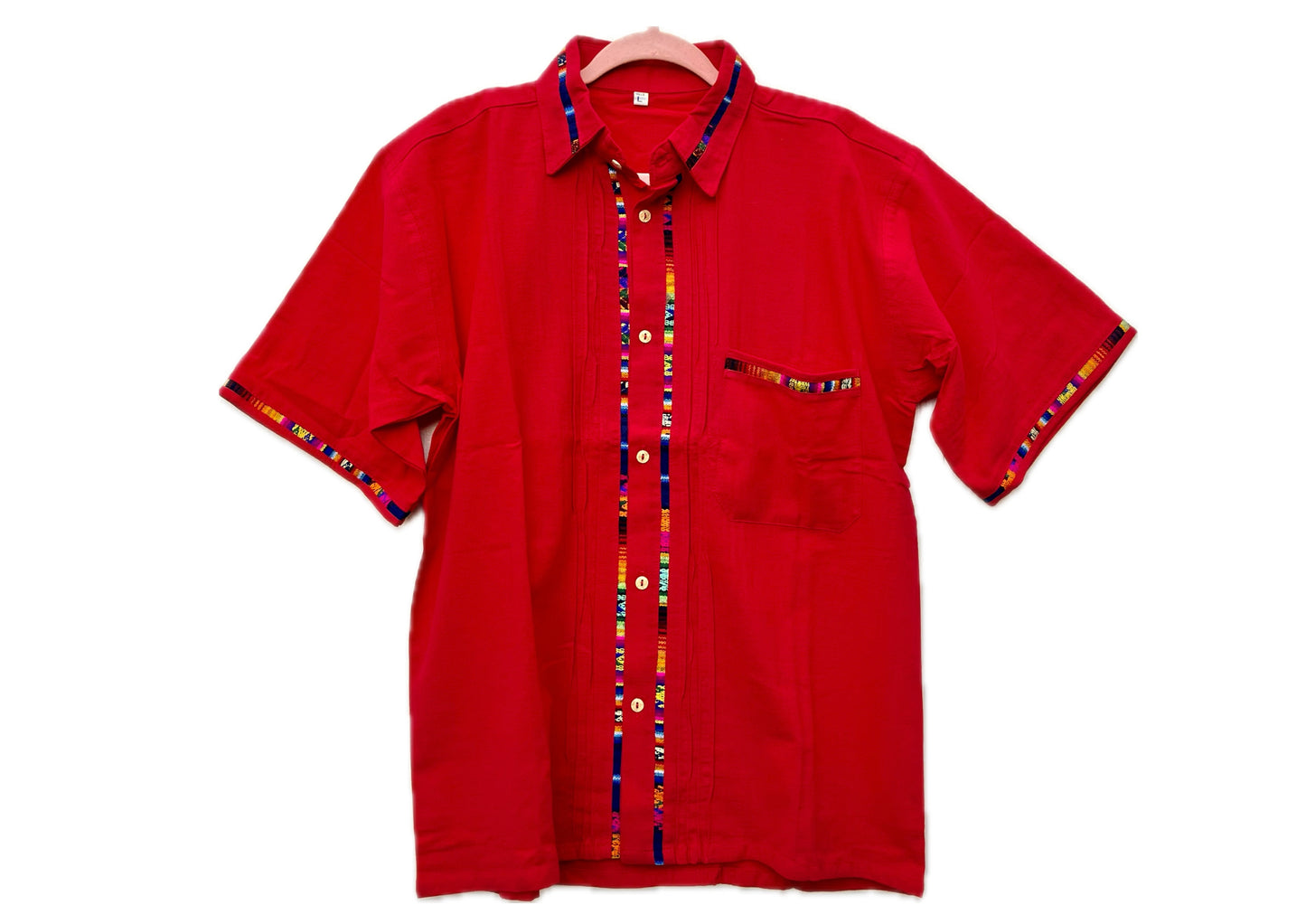 Camicia guatemalteca tessuta a mano: comoda e senza tempo
