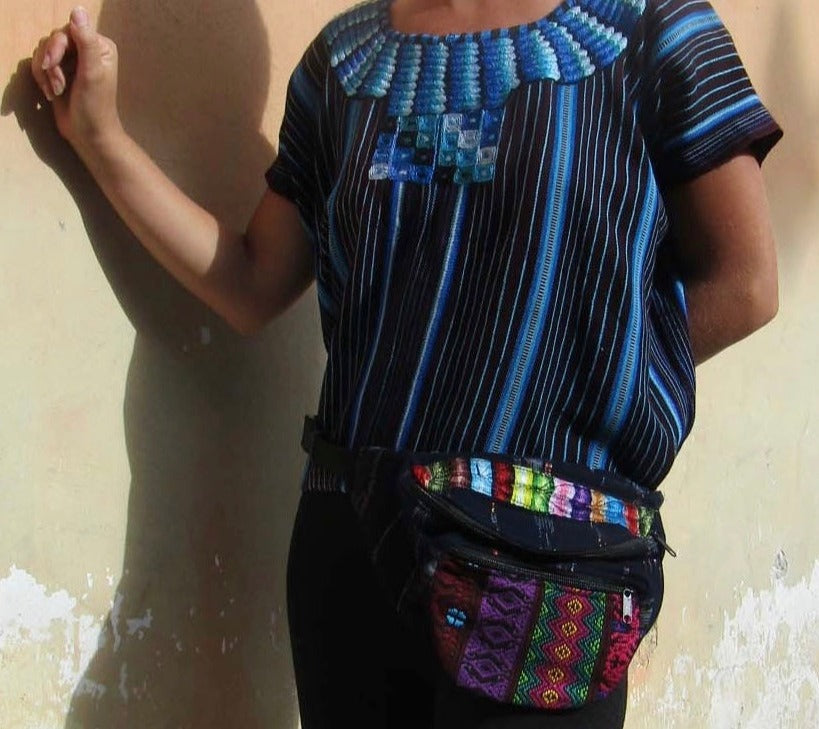 Trama Textiles - Upcycled Fanny Pack - Estilo Todos Santos