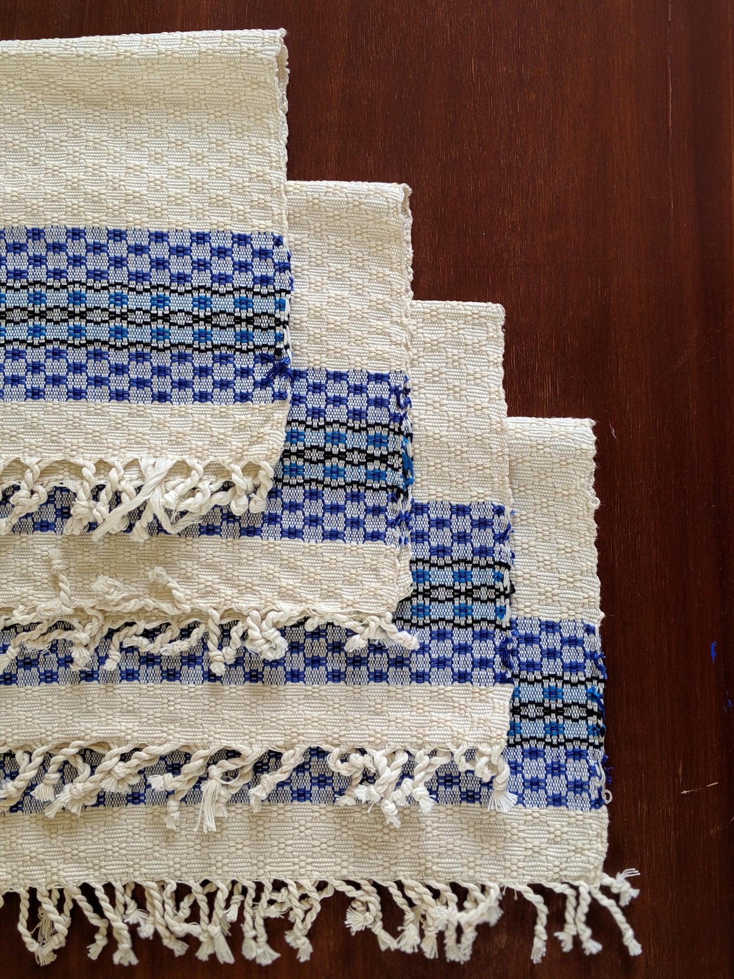 Tovagliette Panal Maya intrecciate a mano – Elegante decorazione da tavola artigianale