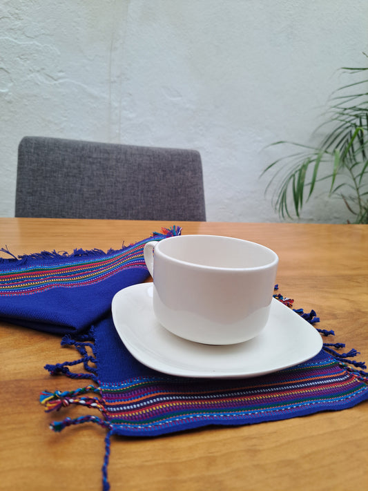 Sottobicchieri Maya intrecciati a mano - Set da 4