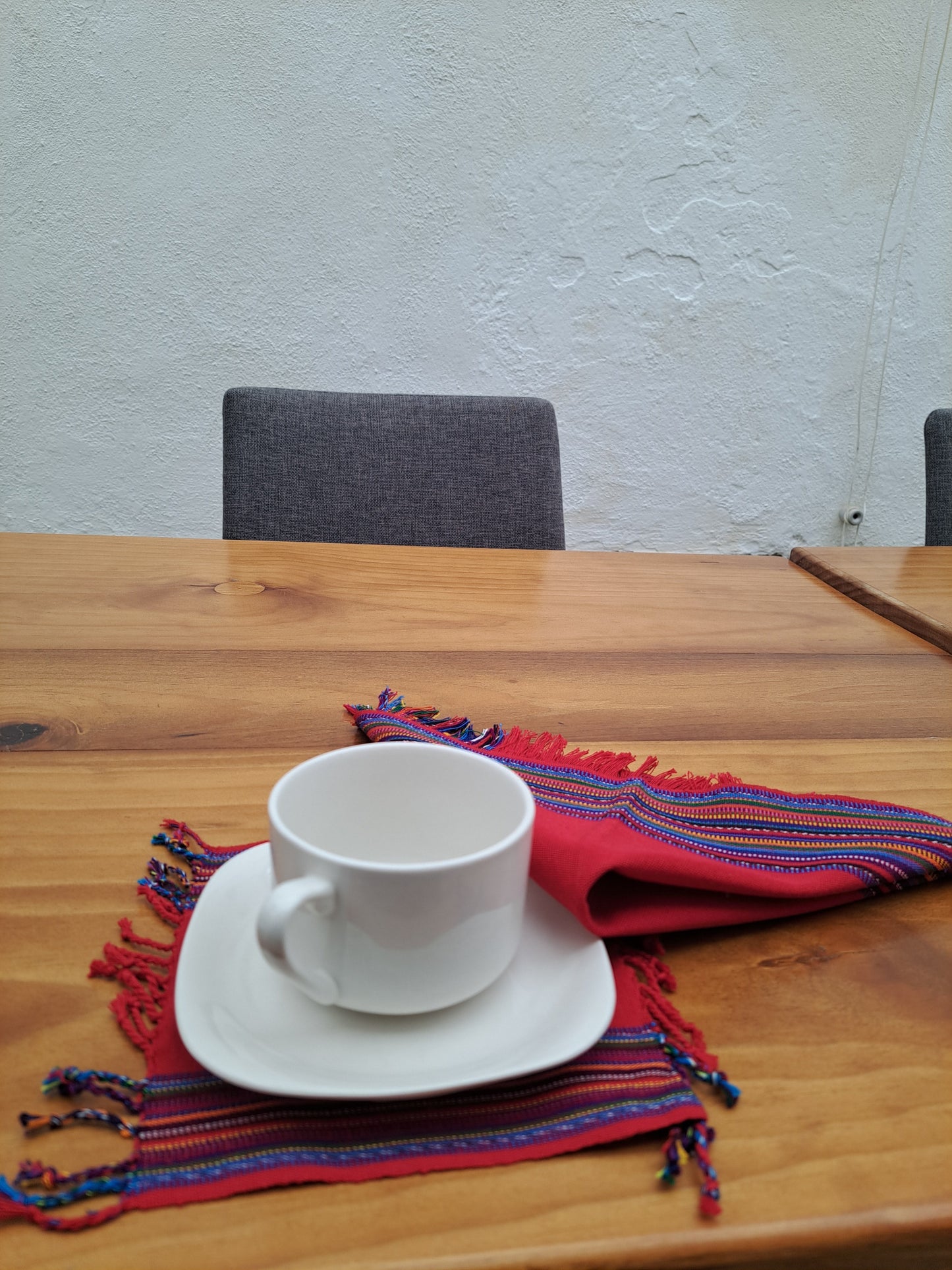 Handwoven Mayan Coasters – Set of 4