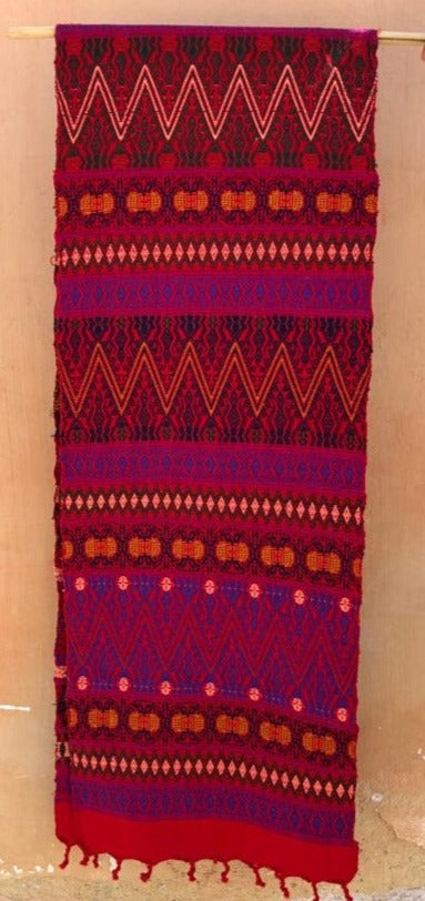 Runner da tavolo Maya tessuto a mano – Elegante artigianato