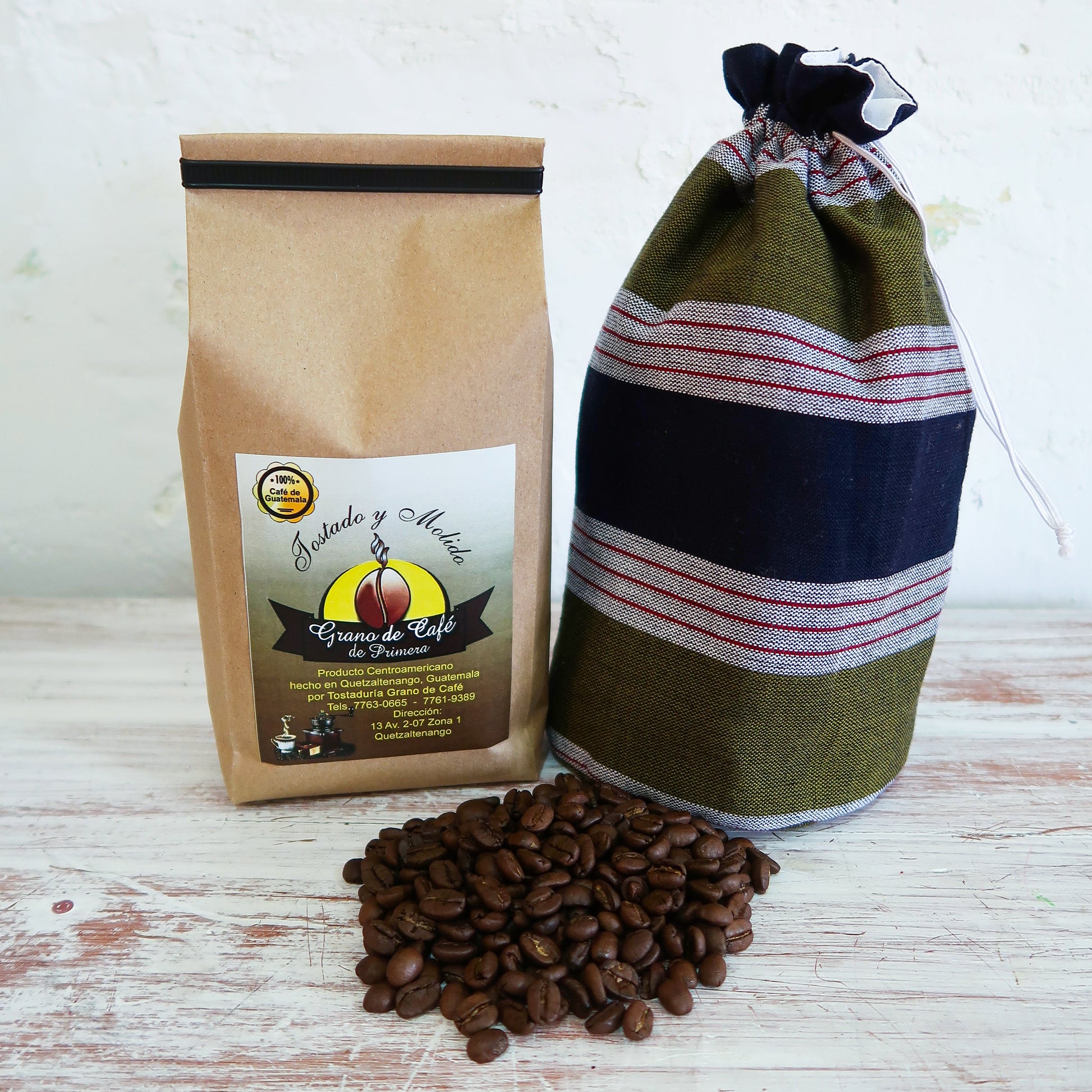 Trama Textiles - Guatemalan Coffee Gift Bag - 1 lb