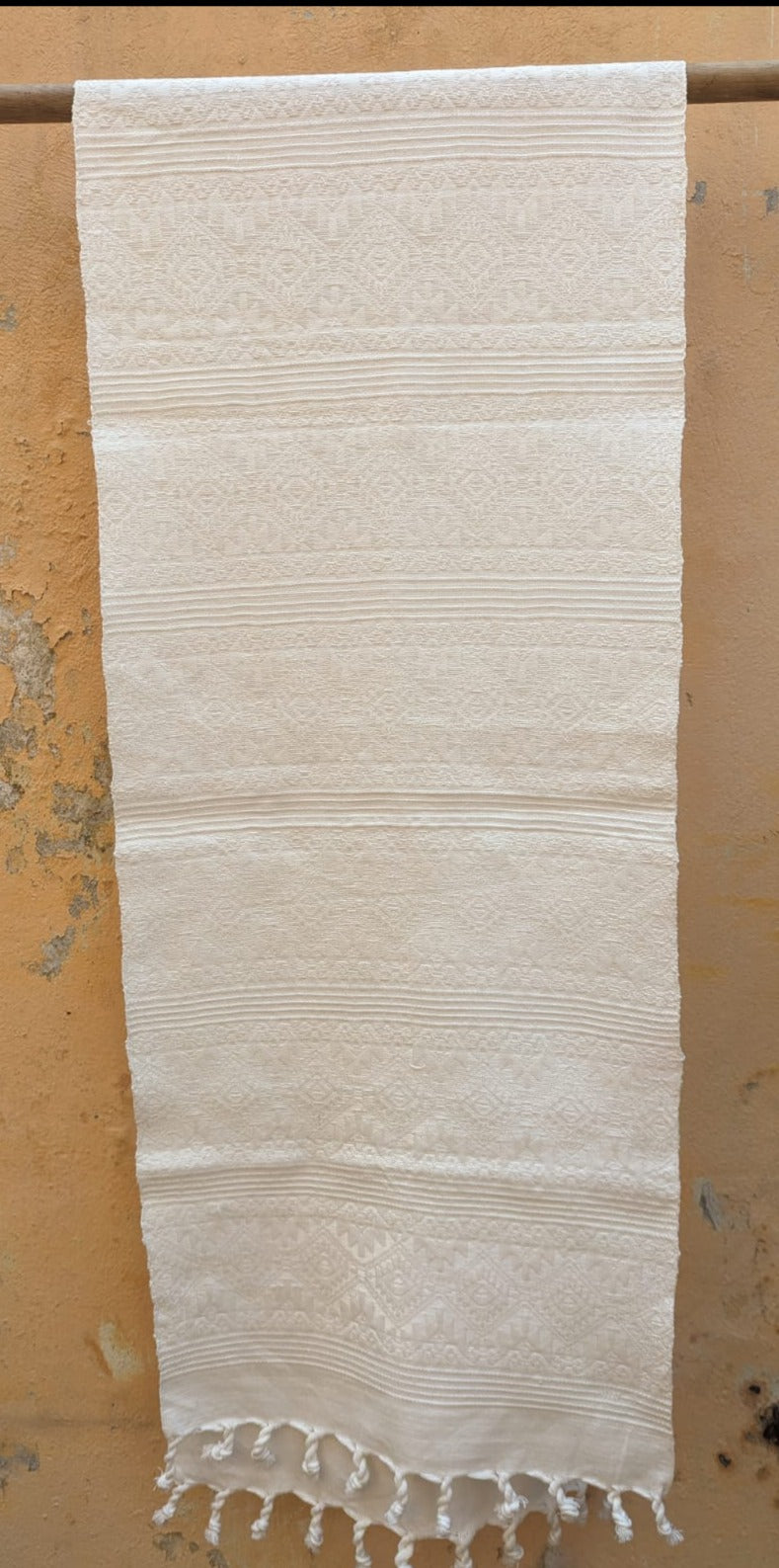 Runner da tavolo a forma di diamante – Design tradizionale Maya