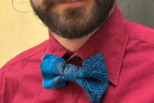 Papillon guatemalteco tessuto a mano: eleganza artigianale con un tocco sostenibile