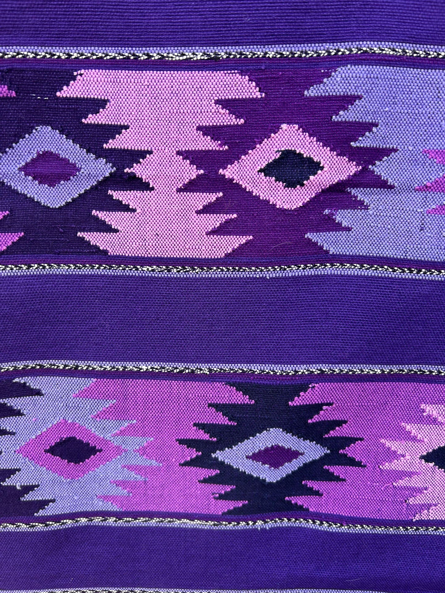 Runner da tavolo Maya Estrellas tessuto a mano – Decorazione artigianale unica