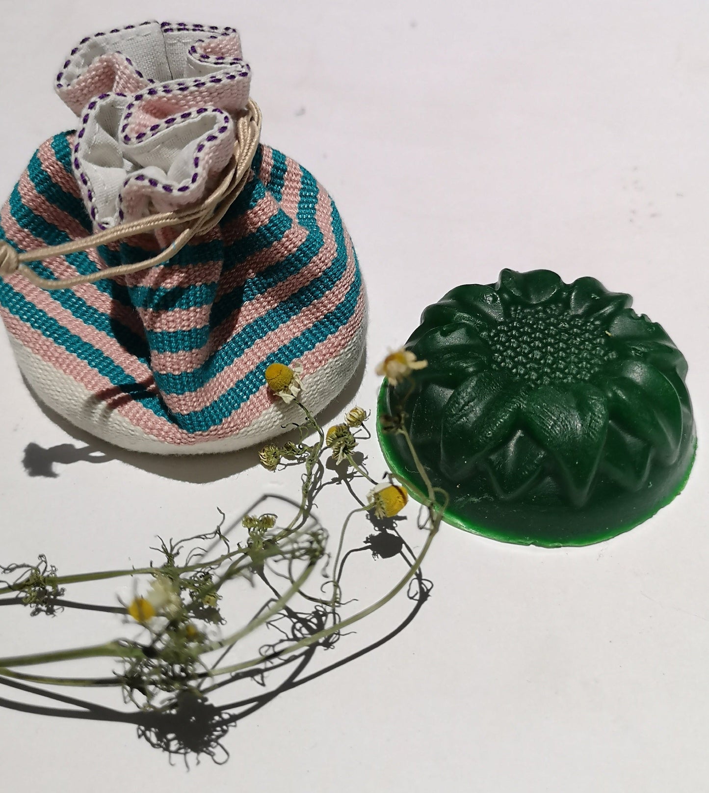 Handwoven Mayan Bag & Handmade Herbal Soap – Authentic Guatemalan Craftsmanship