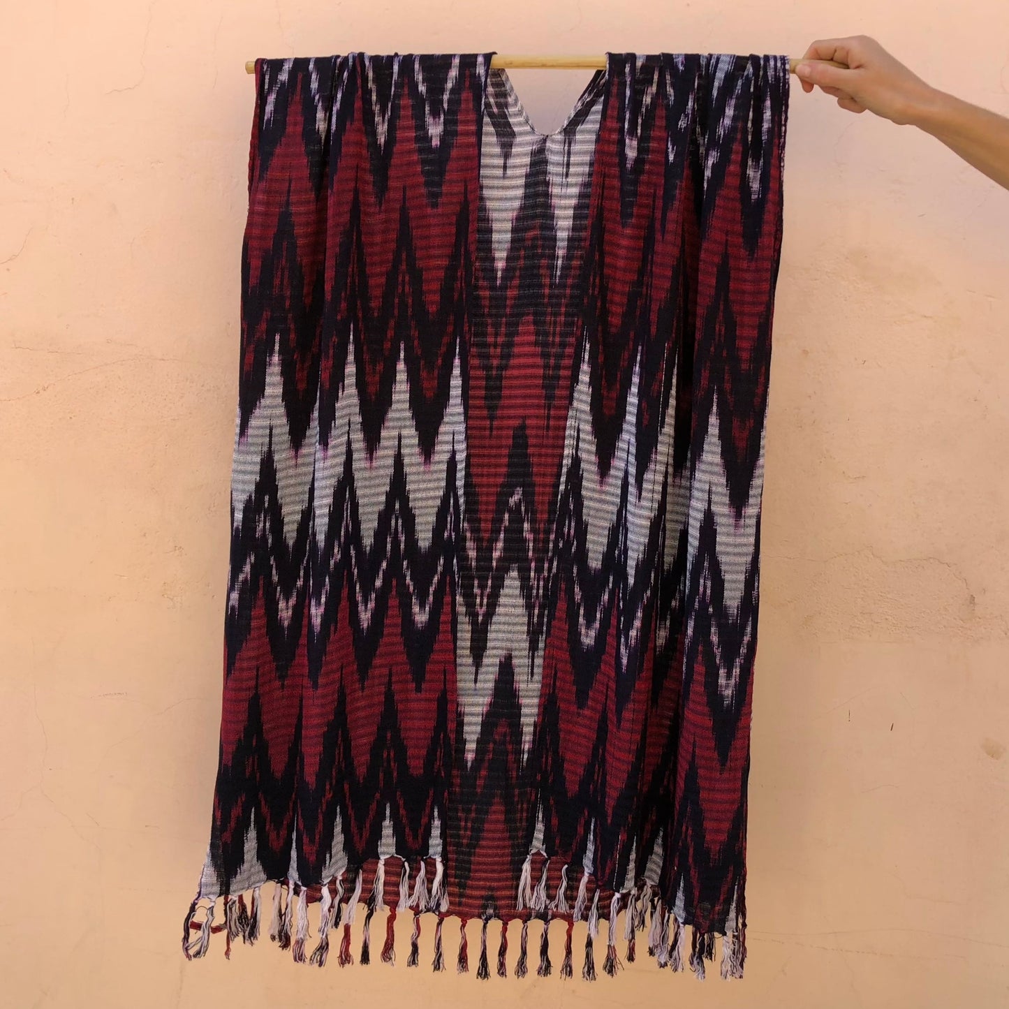 Kimono Jaspe tessuto a mano: leggero e chic senza sforzo