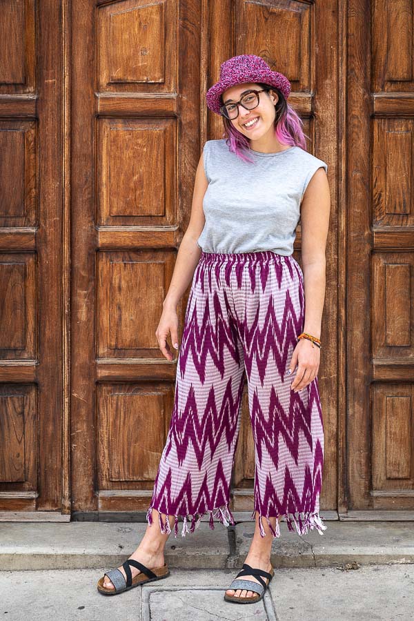 Pantaloni Jaspe tessuti a mano – Moda artigianale moderna dal Guatemala