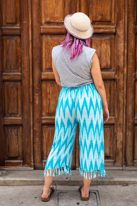 Pantaloni Jaspe tessuti a mano – Moda artigianale moderna dal Guatemala