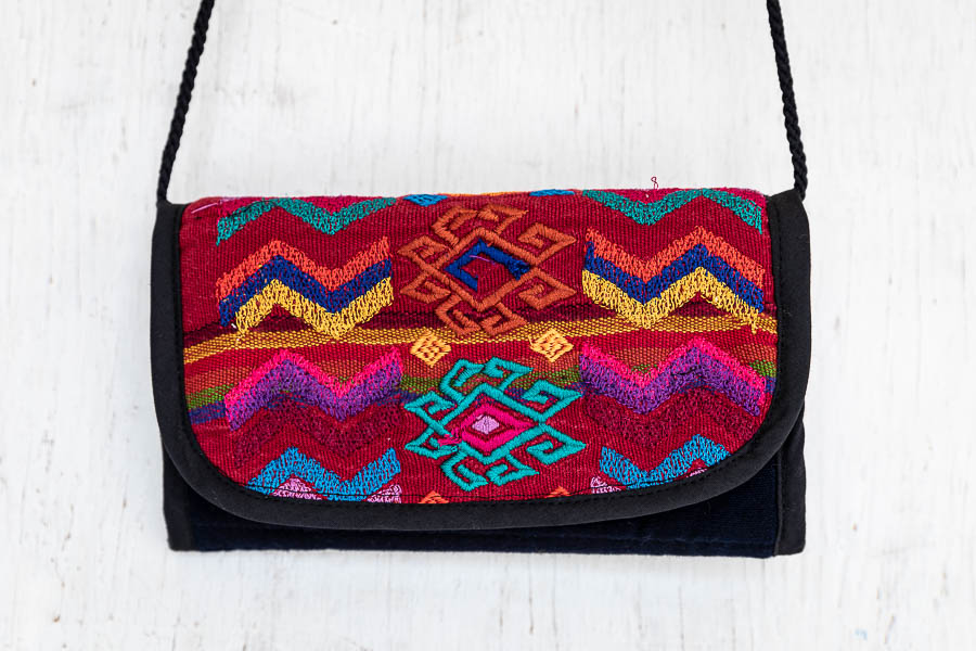 Borsa Huipil riciclata – tessuta a mano e sostenibile