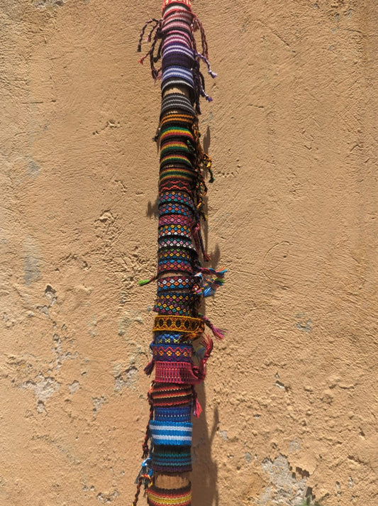 Braccialetti dell'amicizia Maya intrecciati a mano - Design artigianali unici