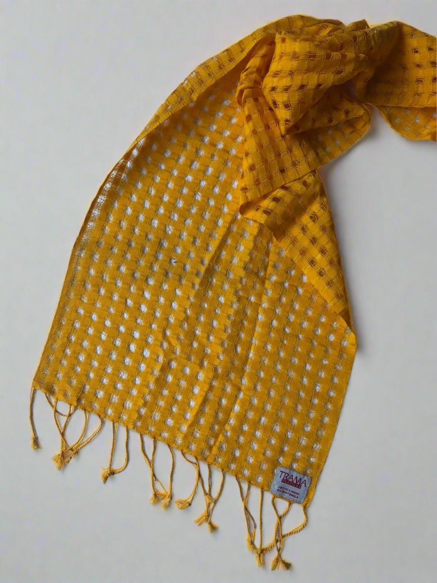 Handwoven Open Weave Scarf – Chalina Calada