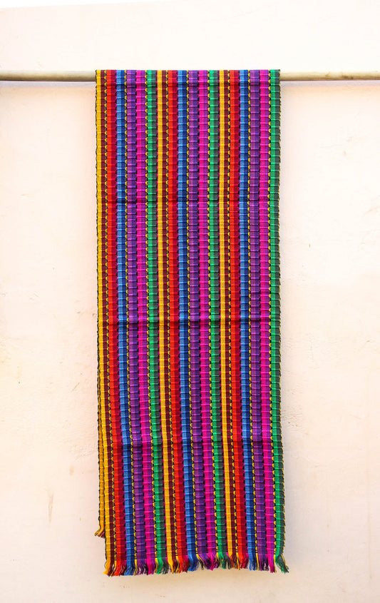 Runner da tavolo Panal Maya tessuto a mano